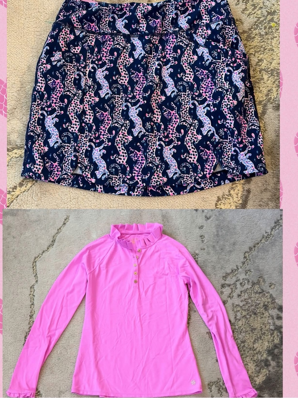 NWOT Lilly Pulitzer Luxletic Woman’s Set Sz XS